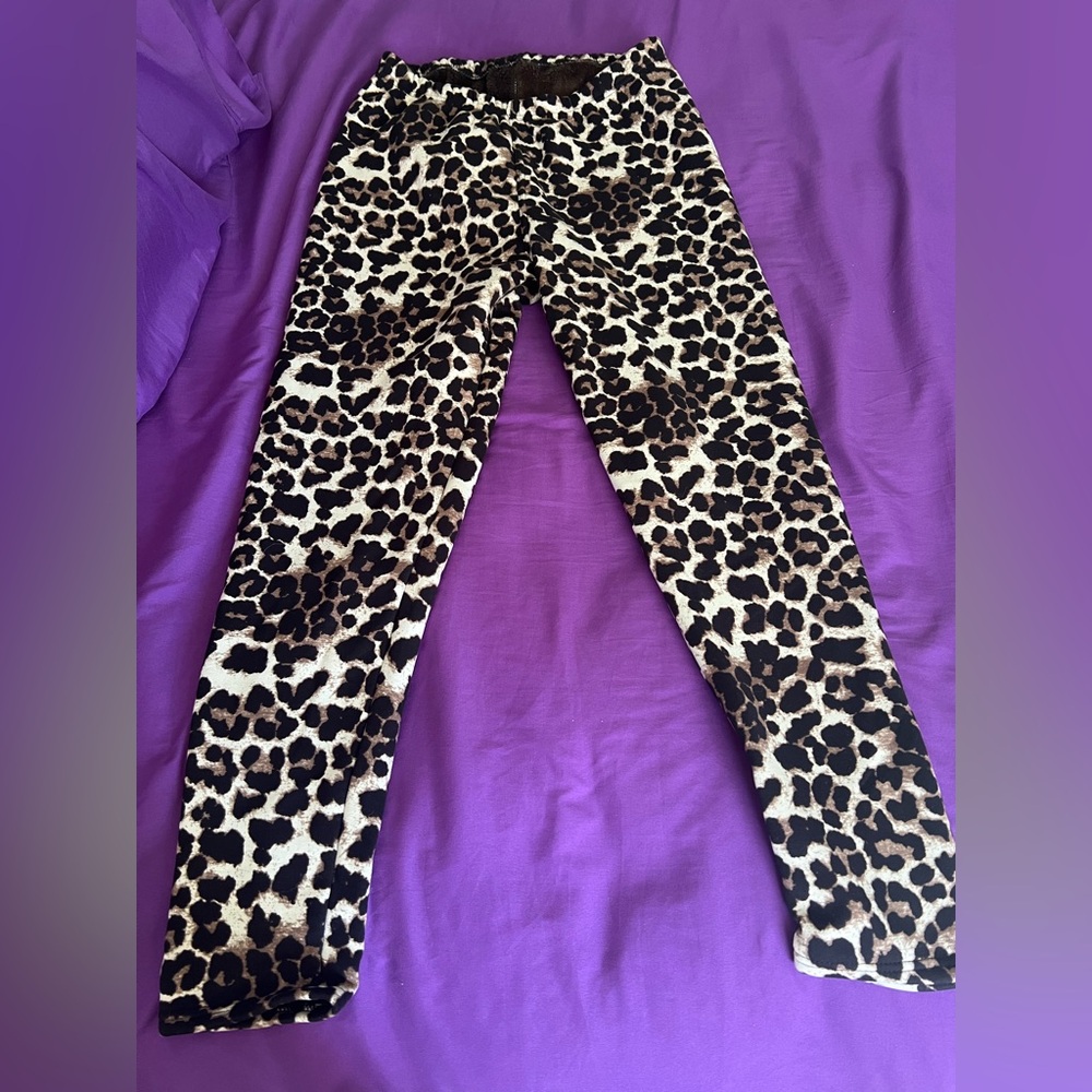 Just cozy fleece leggings